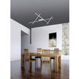 LED-DECKENLEUCHTE 102/91/5,7 cm   - Nickelfarben, Design, Metall (102/91/5,7cm) - Ambiente