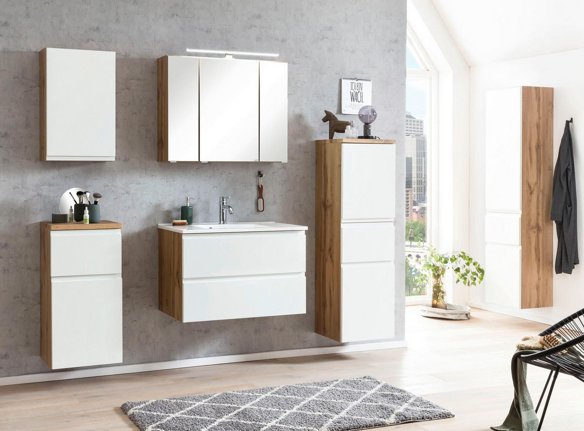 SPIEGELSCHRANK 80/64/20 cm  - Modern, Glas/Holzwerkstoff (80/64/20cm) - Held
