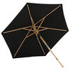 SONNENSCHIRM 250 cm  - Schwarz, KONVENTIONELL (250/232cm) - Gardenson