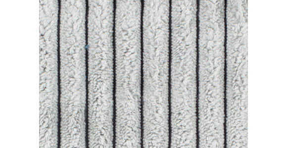 ECKSOFA  in Cord Grau  - Schwarz/Grau, KONVENTIONELL, Kunststoff/Textil (238/144cm) - Carryhome
