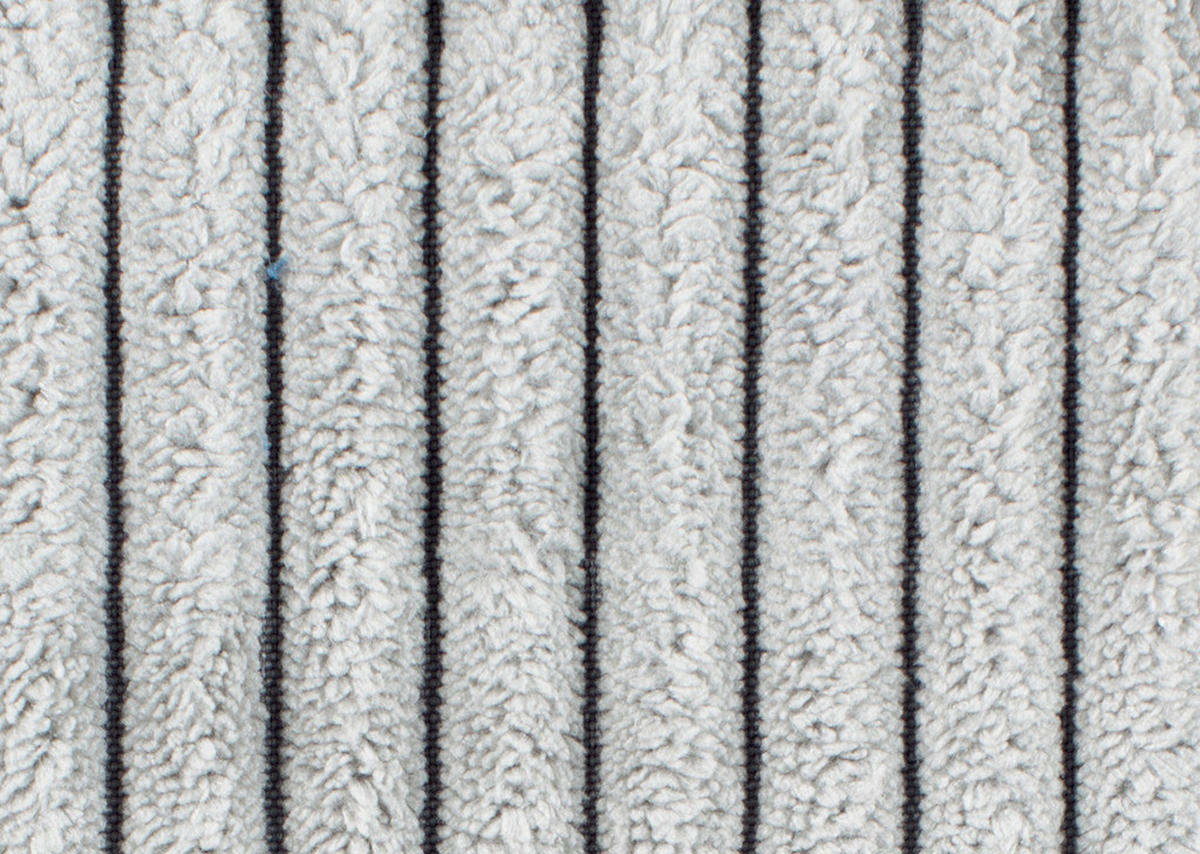 XXL-SESSEL Cord Grau    - Schwarz/Grau, Design, Holz/Textil (120/101/165cm) - Stylife