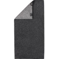HANDTUCH ALLOVER, SCHWARZ 50/100 cm Schwarz  - Schwarz, Basics, Textil (50/100cm) - Cawoe