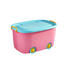 SPIELZEUGBOX - Gelb/Rosa, Basics, Kunststoff (59,5/38,5/31,5cm) - MY BABY LOU