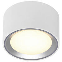 AUFBAULEUCHTE 10/6 cm   - Edelstahlfarben/Weiß, Design, Metall (10/6cm) - Nordlux