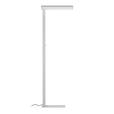 LED-STEHLEUCHTE 61/28/195 cm    - Klar/Chromfarben, KONVENTIONELL, Kunststoff/Metall (61/28/195cm) - Novel