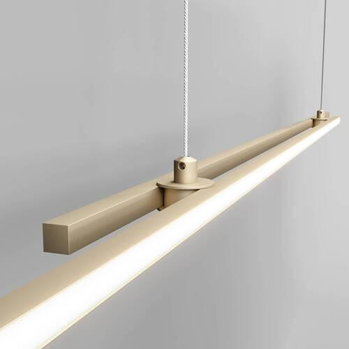 PENDELLEUCHTE 150/6/1,5 cm    - Messingfarben, Trend, Metall (150/6/1,5cm) - MAYTONI