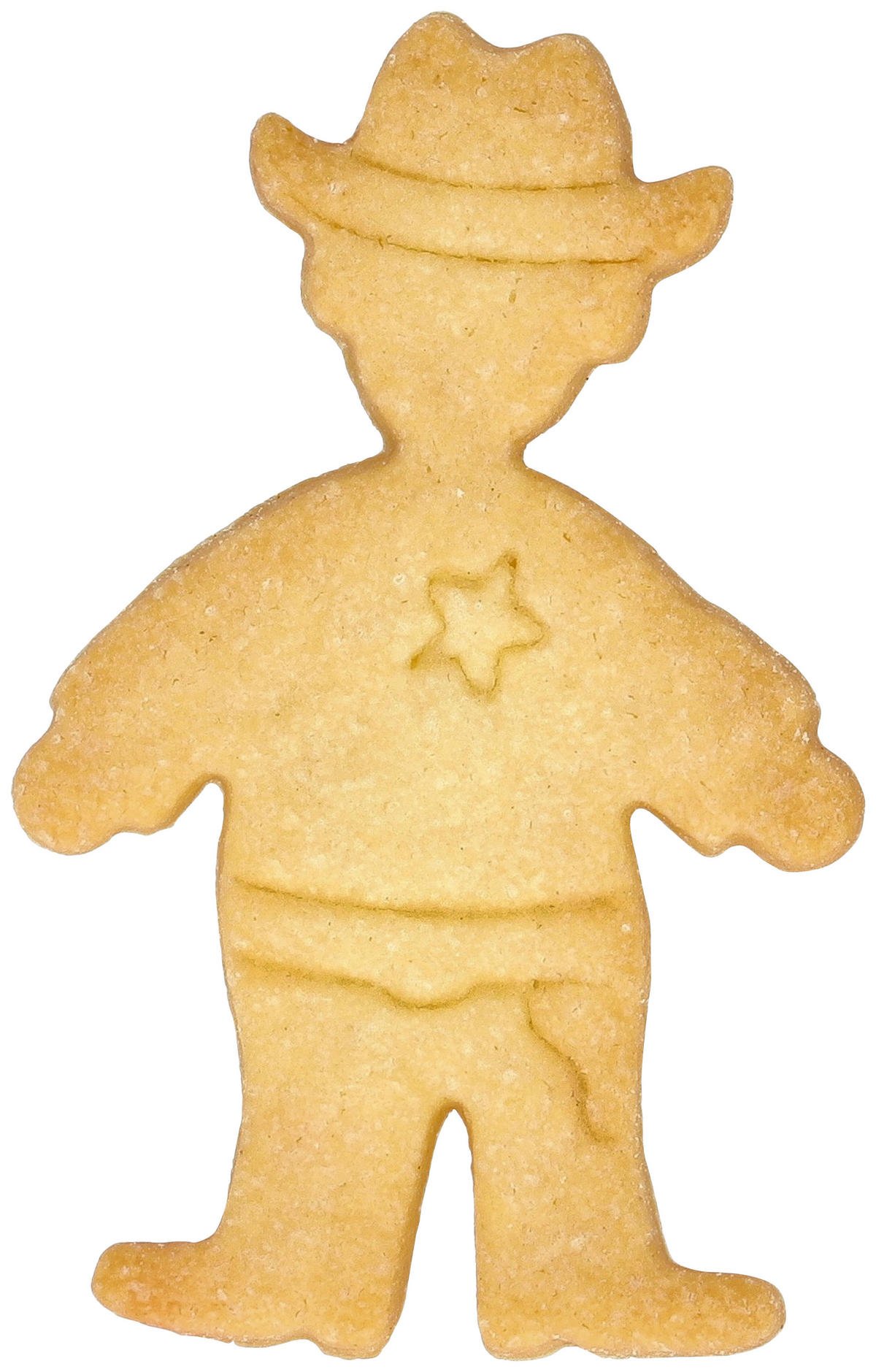 KEKSAUSSTECHFORM - Silberfarben, Basics, Metall (5,4/8,0/2,5cm) - Birkmann