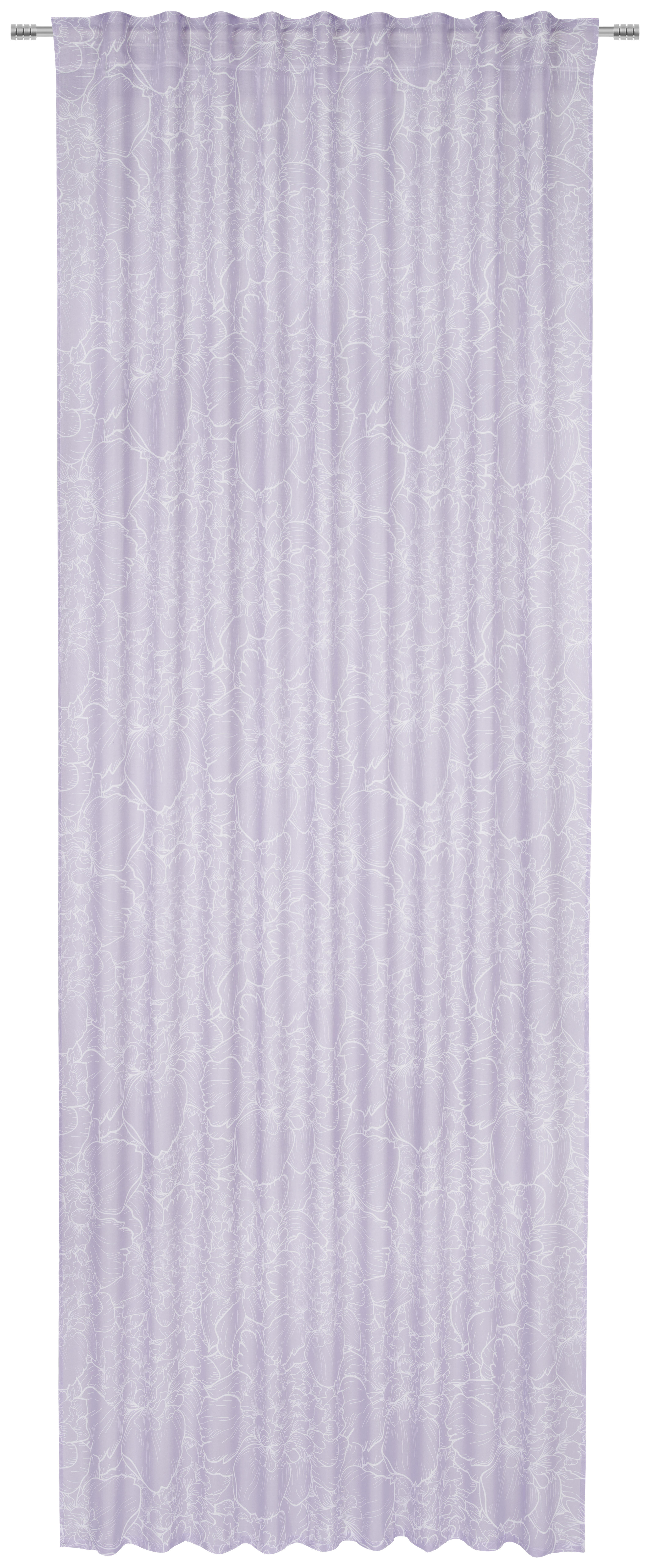 GARDINLÄNGD halvtransparent  - lila, Lifestyle, textil (140/245cm) - Esposa