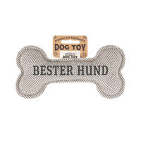 HUNDESPIELZEUG - Grau, Trend, Textil (20/4/10cm)
