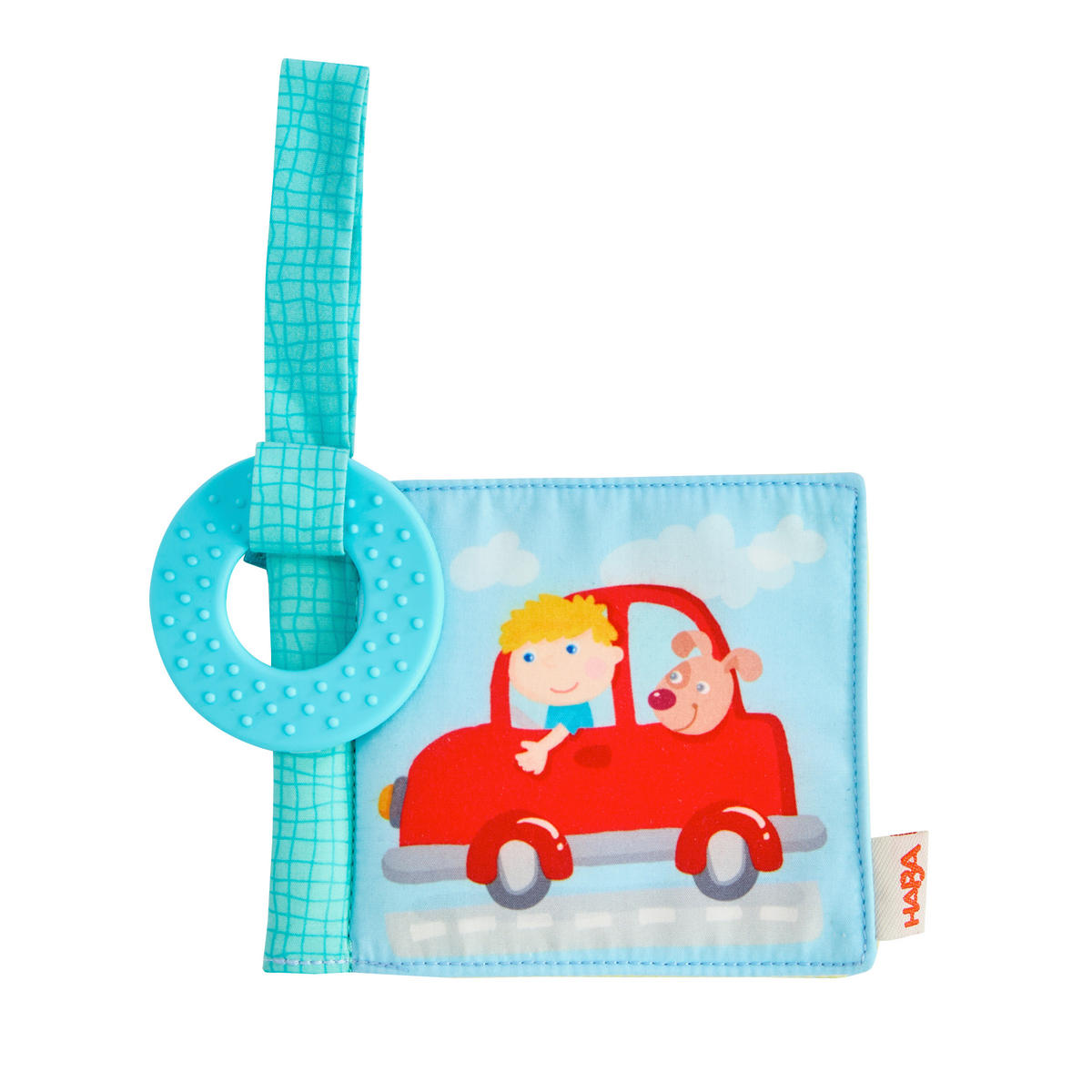 STOFFBUCH - Multicolor, Basics, Kunststoff/Textil (12,5/10,5/2,5cm) - Haba