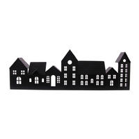 KERZENHALTER - Schwarz, LIFESTYLE, Metall (68/7,5/22,5cm) - X-Mas