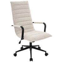DREHSTUHL  in Webstoff Naturfarben, Schwarz  - Schwarz/Naturfarben, Design, Kunststoff/Textil (64/102-110/75,5cm) - Carryhome