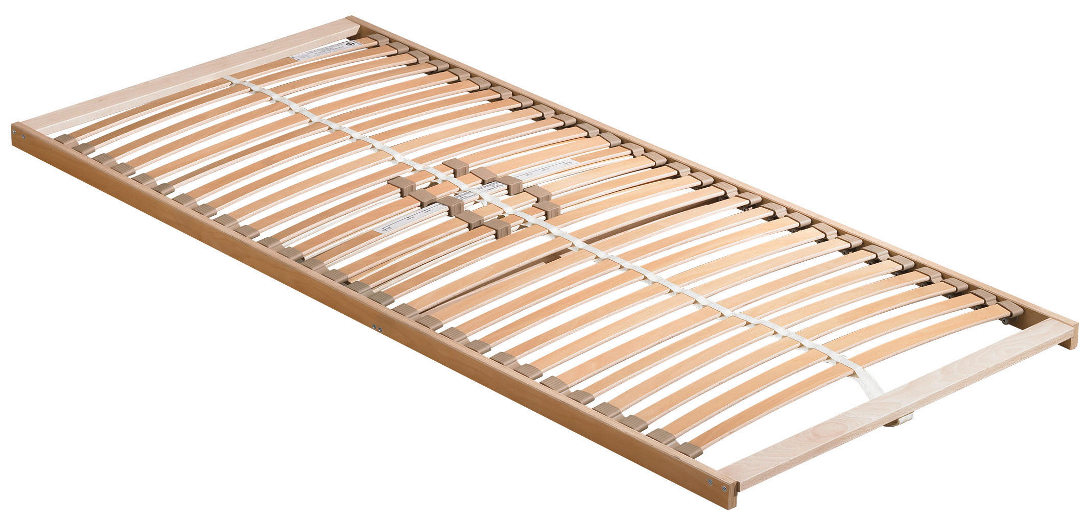 LATTENROST 120/200 cm Mittelzone verstellbar, Buche  - Buchefarben, Basics, Holz (120/200cm) - Paidi