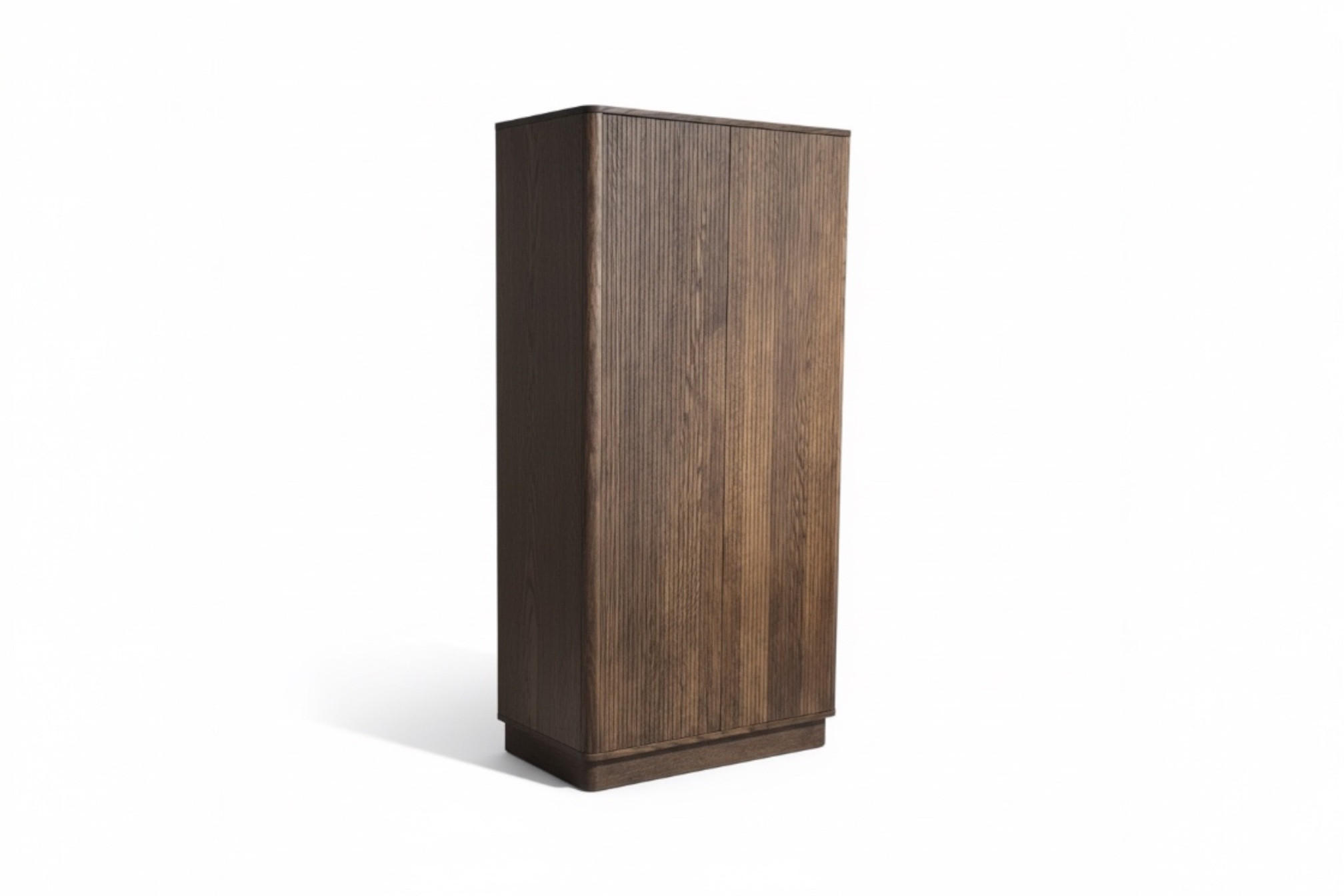 HÖG BYRÅ  90/180/50 cm  - mörkbrun, Modern, trä (90/180/50cm) - Niels Andersson