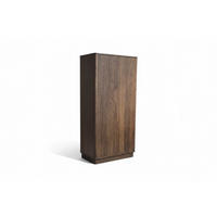 HÖG BYRÅ  90/180/50 cm  - mörkbrun, Modern, trä (90/180/50cm) - Niels Andersson