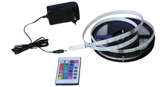LED-STRIP 500 cm - Weiß, Basics, Kunststoff (500cm) - Boxxx