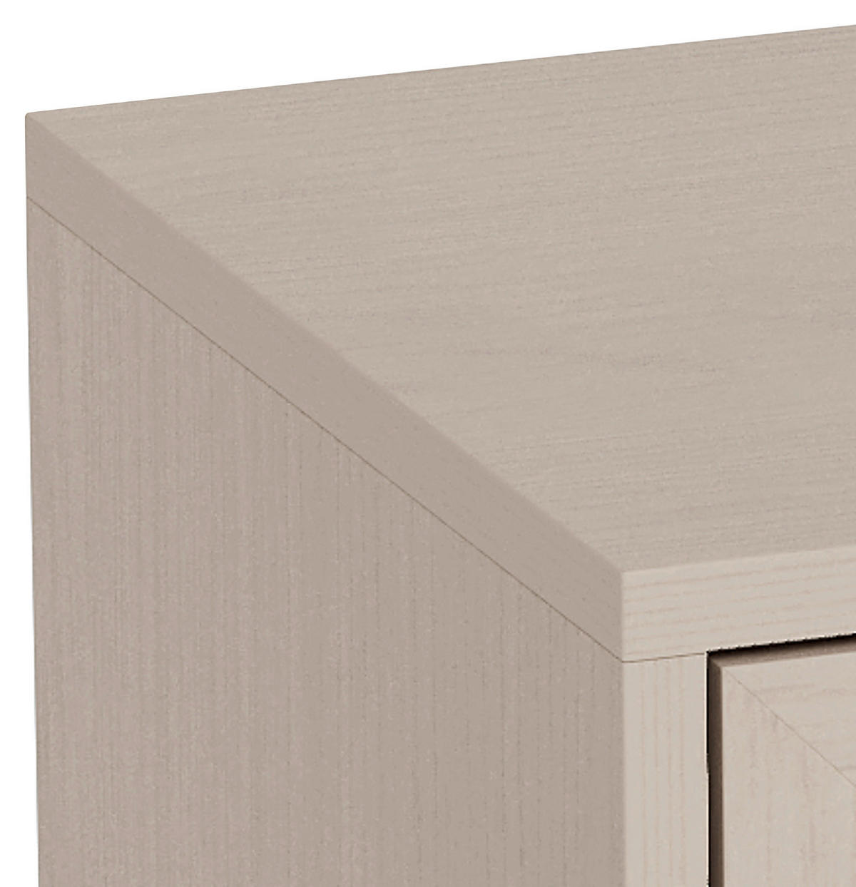 NACHTSCHRANK 46/23/30 cm  - Eiche grau, MODERN, Holzwerkstoff (46/23/30cm) - VanDerken