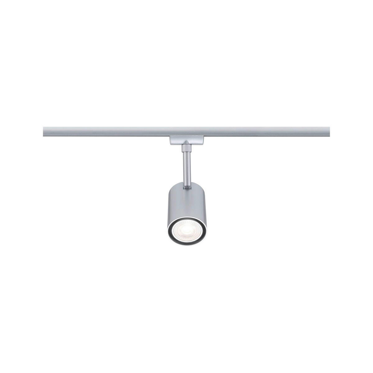 SCHIENENSYSTEM-STRAHLER URail Spot Luxe 6,5/6,5/16,3 cm   - Chromfarben, Basics, Kunststoff (6,5/6,5/16,3cm) - Paulmann