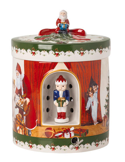 DEKOSPIELUHR Christmas Toy`s  - Multicolor, Basics, Keramik (16cm) - Villeroy & Boch