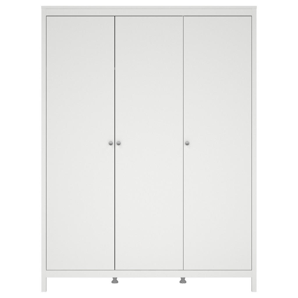 Thumbnail - Mid.you Kleiderschrank, Weiß, Holzwerkstoff, 4 Fächer, 150x199x58.4 cm, FSC Mix, Made in Denmark, Schlafzimmer, Kleiders...