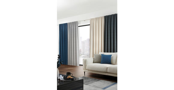 FERTIGVORHANG blickdicht  - Beige, KONVENTIONELL, Textil (140/260cm) - Dieter Knoll