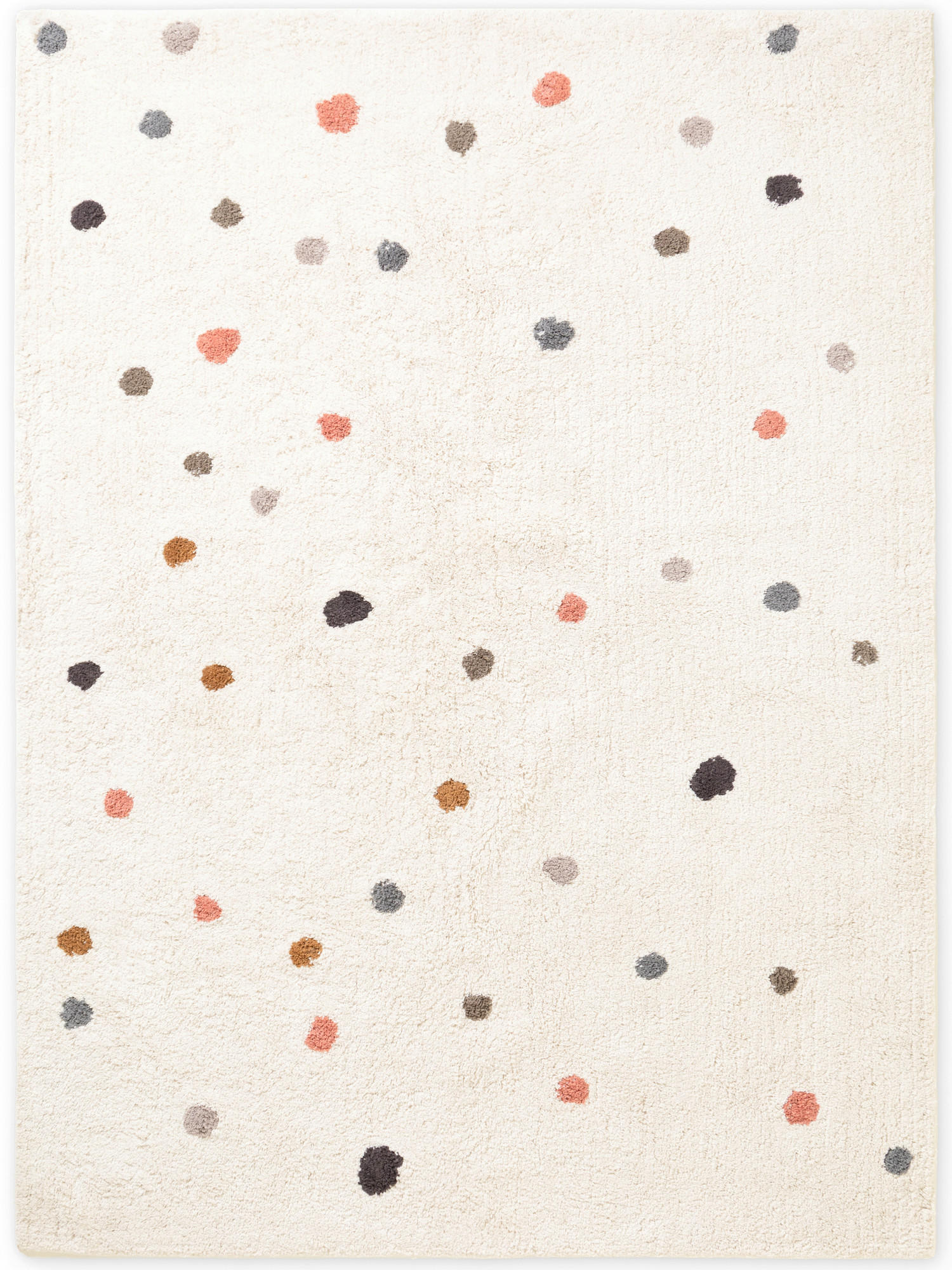 KINDERTEPPICH 140/200 cm Snuggle Pippo Punkte  - Multicolor/Creme, Basics, Kunststoff/Textil (140/200cm) - Hanse Home