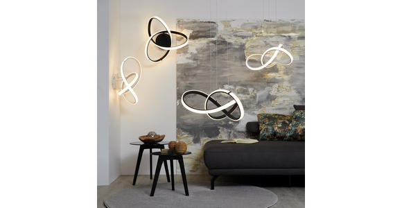 LED-DECKENLEUCHTE 45 W - Weiß, Design, Kunststoff/Metall (59/29/59cm) - Ambiente