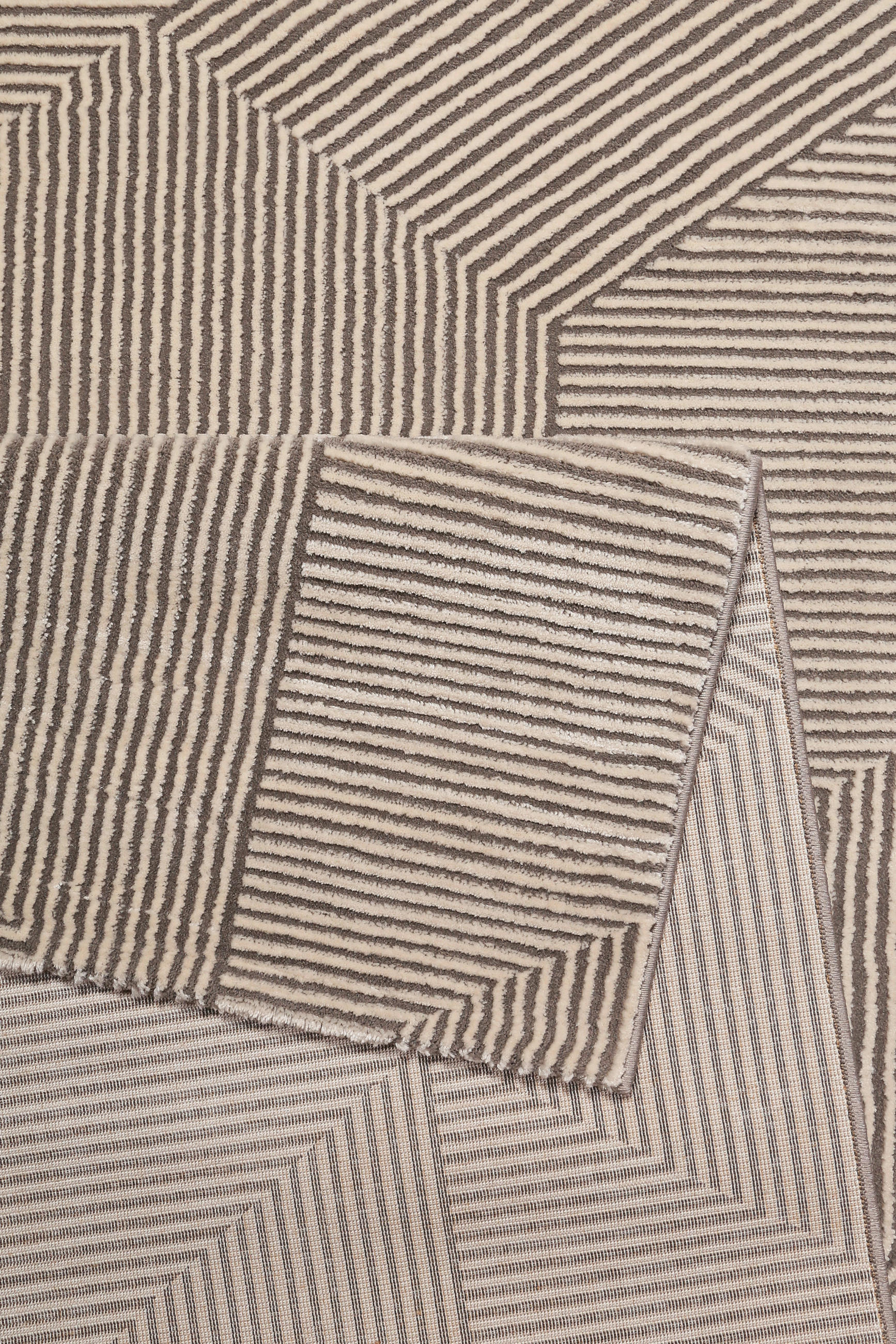 Thumbnail - Esprit Webteppich Velvet Groove, Beige, Textil, Boho, rechteckig, 80x150 cm, Textiles Vertrauen - Oeko-Tex®, Hohenstein,...