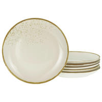 SPEISETELLERSET Nature Collection Creme 6-teilig  - Creme, Basics, Keramik (27cm) - Creatable