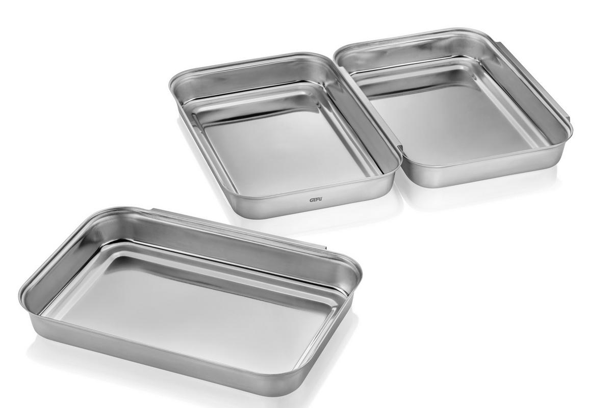 SET KUHINJSKOG PRIBORA - boja nerđajućeg čelika, Osnovno, metal (22/15,5/3cm) - Gefu