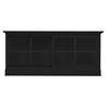 SIDEBOARD UrbanClass  in 190,5/82/49 cm  - Schwarz, LIFESTYLE, Holz (190,5/82/49cm) - Livetastic