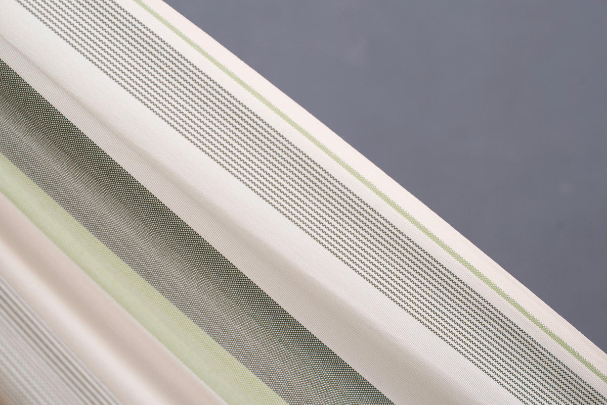 HÄNGEMATTE double outdoor  - Weiß/Hellgrün, KONVENTIONELL, Textil (160/350cm) - La Siesta