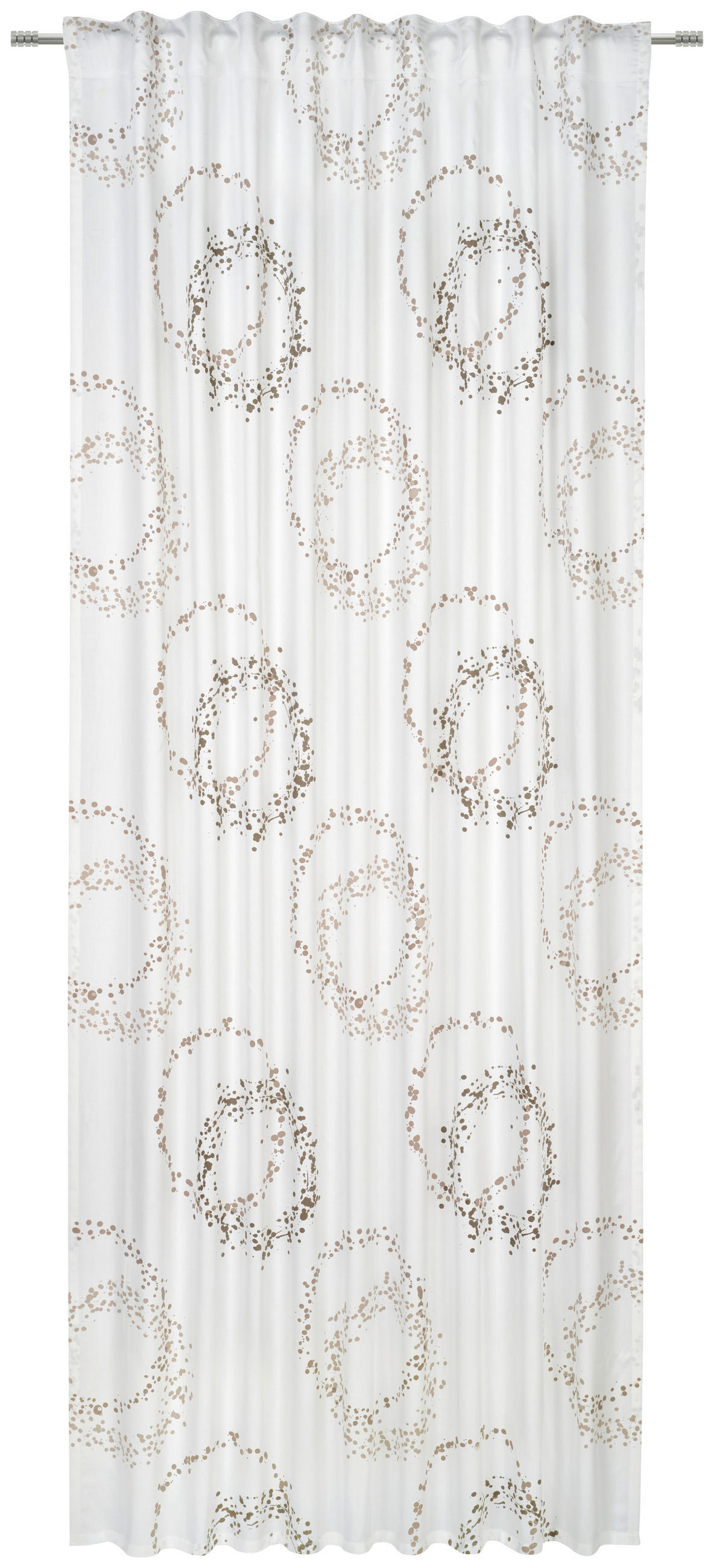 GARDINLÄNGD ej transparent  - vit, Trend, textil (135/255cm) - Esposa