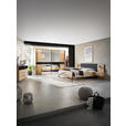 BETTANLAGE - Wildeiche/Schwarz, Design, Textil (180/200cm) - Dieter Knoll