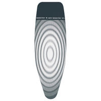 BÜGELBRETTBEZUG - Weiß/Grau, Basics, Textil (60/145/0.8cm) - Brabantia