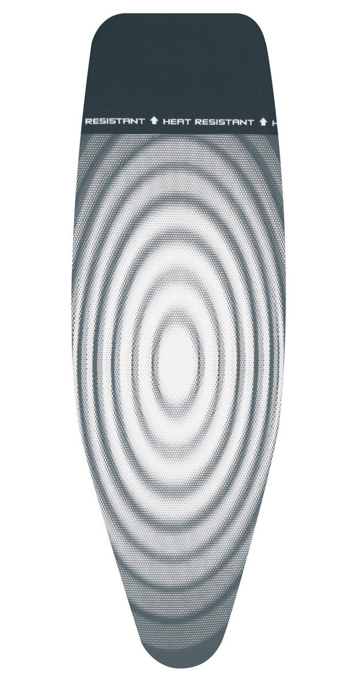 BÜGELBRETTBEZUG - Weiß/Grau, Basics, Textil (60/145/0.8cm) - Brabantia