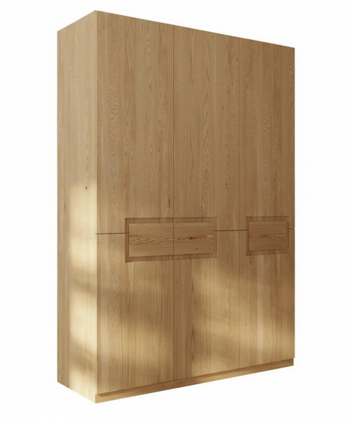 DREHTÜRENSCHRANK  in Buchefarben  - Buchefarben, MODERN, Holz (152/223/62cm) - MID.YOU