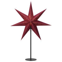 DEKOSTERN TARA  - Rot, Basics, Textil (45/45/15cm) - Markslöjd