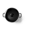 KOCHTOPF Turin 3,3 L  - Klar/Edelstahlfarben, KONVENTIONELL, Glas/Kunststoff (24/11,5cm) - Homeware Profession.