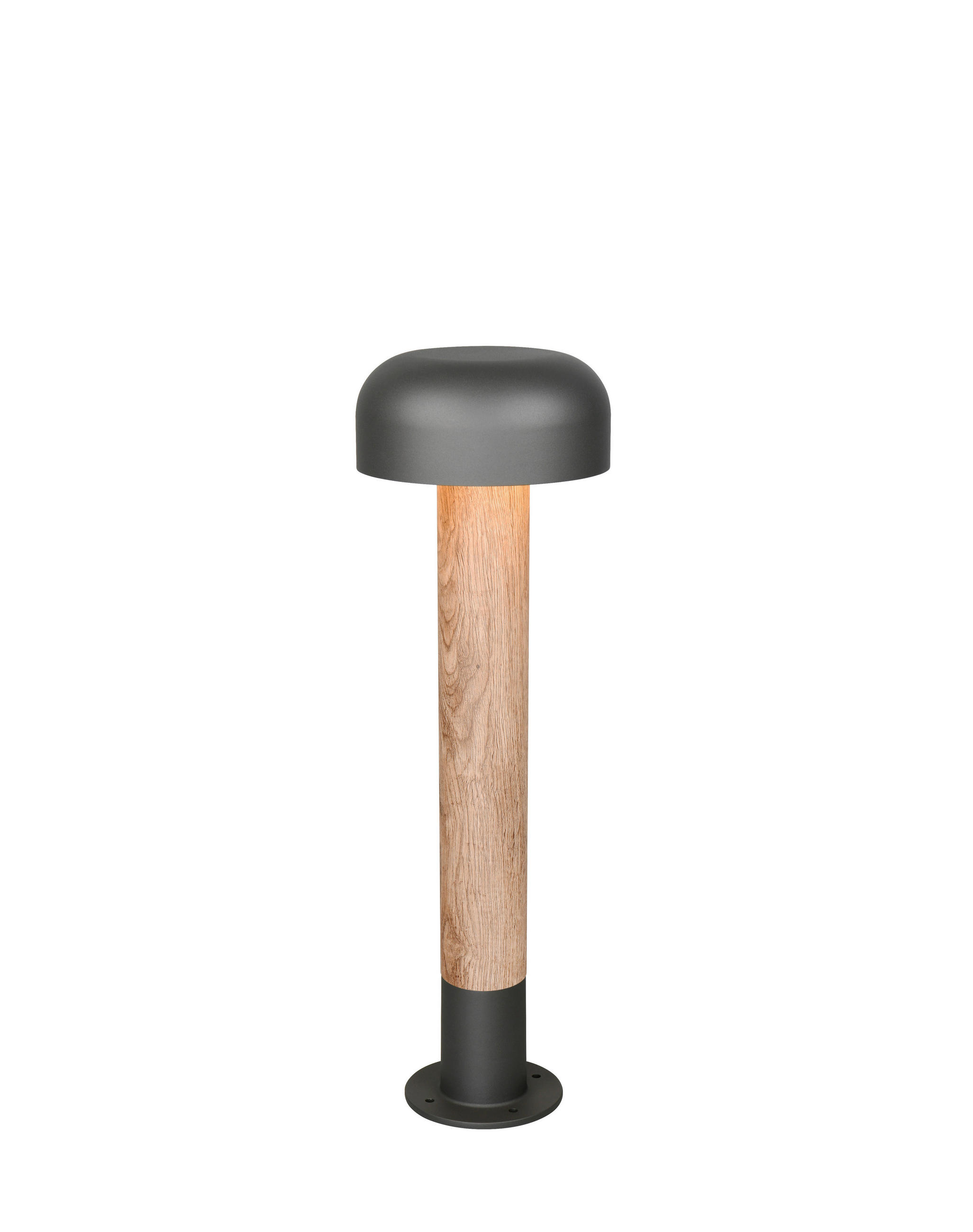 WEGELEUCHTE - Anthrazit/Braun, Design, Metall (19/54cm) - Trio Leuchten
