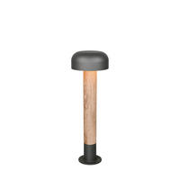 WEGELEUCHTE - Anthrazit/Braun, Design, Metall (19/54cm) - Trio Leuchten