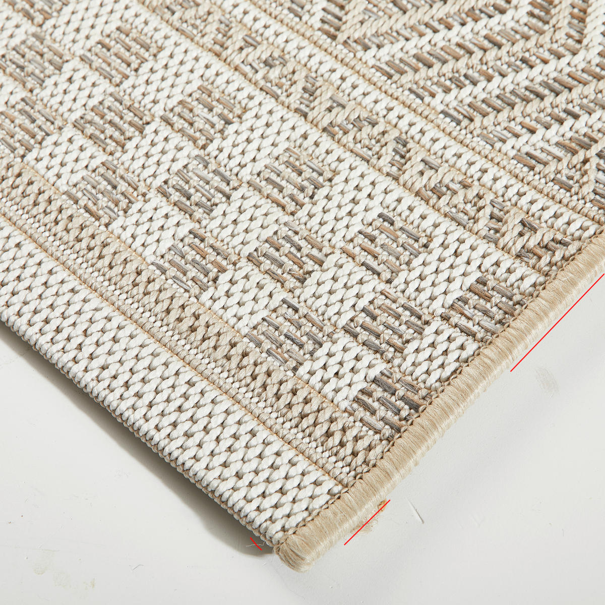 VONKAJŠÍ KOBEREC, 160/230 cm, béžová - béžová, Design, textil/plast (160/230cm) - Novel
