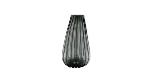 VASE 42 cm  - Dunkelgrau, Trend, Glas (22/40cm) - Ambia Home