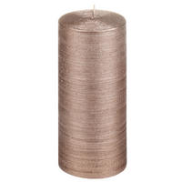 KERZE - Mokka, Basics, Paraffin (6,8/15,0cm)