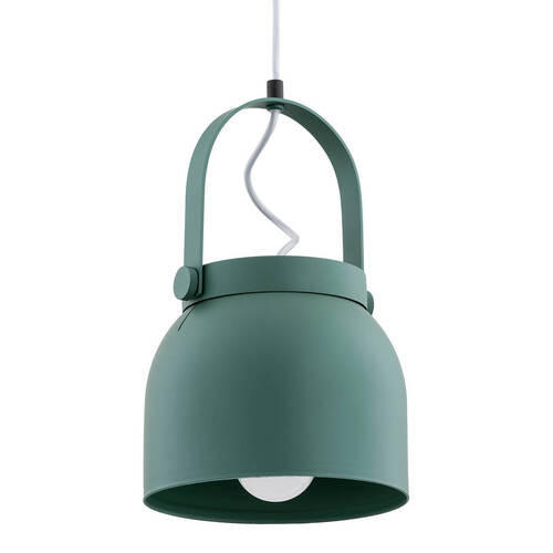 HÄNGELEUCHTE Argon Logan 116,5/20/20 cm   - Grün, Design, Metall (116,5/20/20cm)