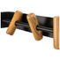 HAKENLEISTE - Schwarz/Naturfarben, Design, Holz/Metall (53/6/5cm) HAKENLEISTE - Schwarz/Naturfarben, Design, Holz/Metall (53/6/5cm)
