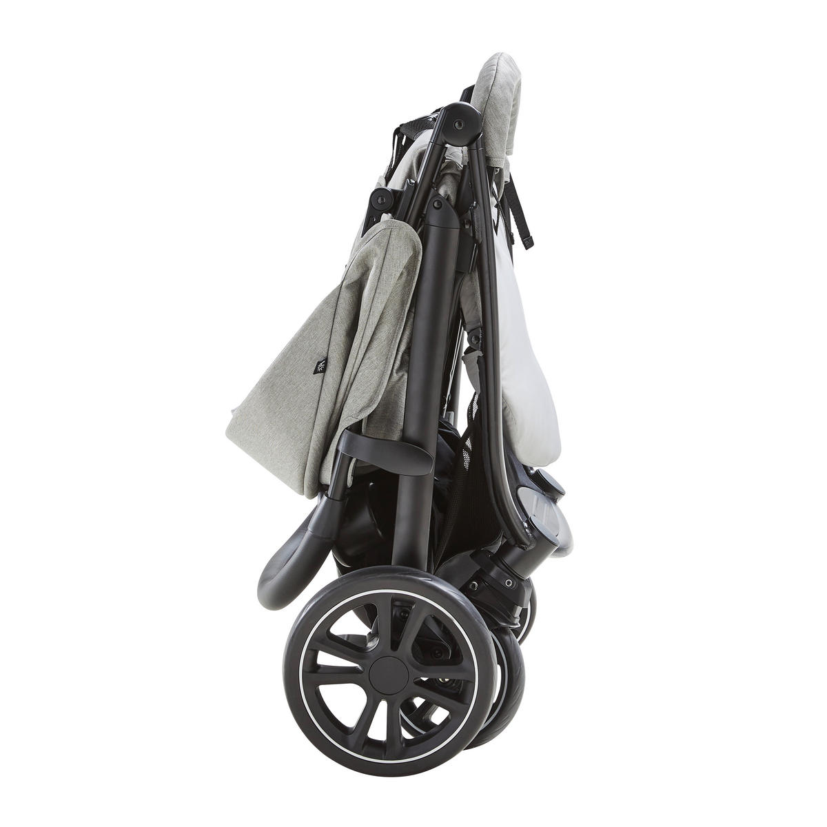 BUGGY Eezefold DLX Lunar  - Schwarz/Grau, Basics, Textil/Metall (59,4/103/93cm) - Graco