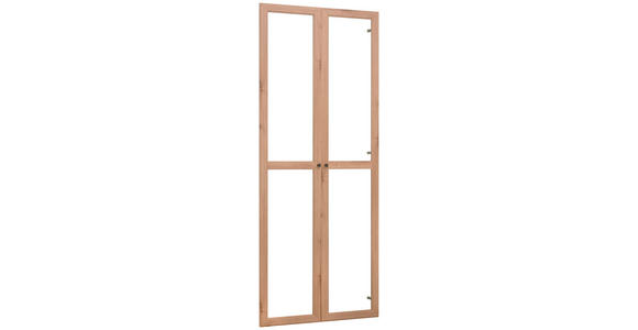 TÜRENSET 80/199,2/1,8 cm - Anthrazit/Eiche Artisan, KONVENTIONELL, Glas/Holzwerkstoff (80/199,2/1,8cm) - Carryhome