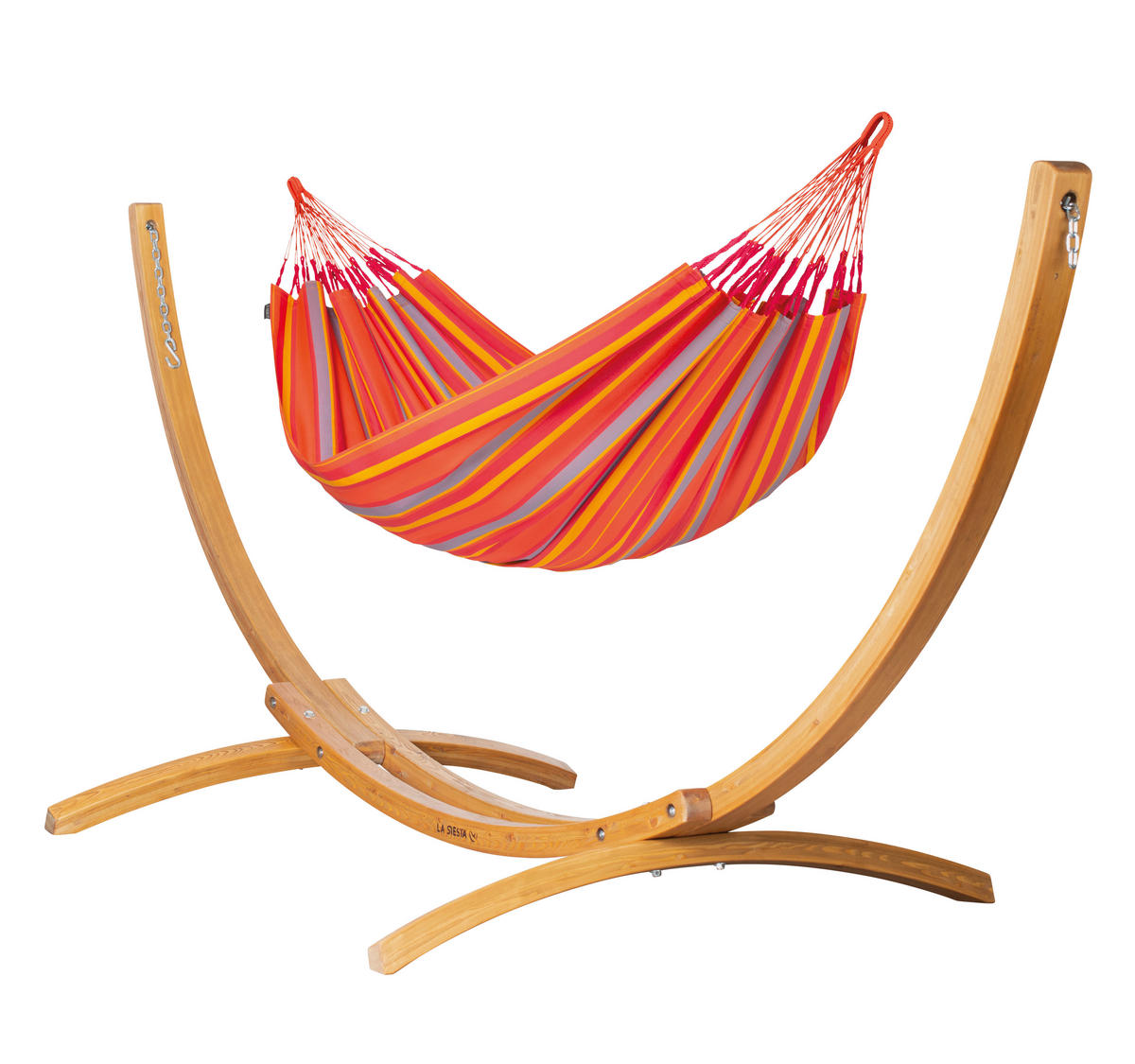 HOJDACIA SIEŤ  - oranžová/žltá, Konventionell, textil (160/350cm) - La Siesta