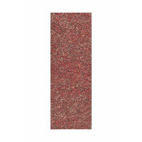 GOLVLÖPARE 80/150 cm Finish  - röd/guldfärgad, Basics, läder/textil (80/150cm) - Kayoom
